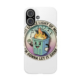 Dumpster Fire — Snap Phone Case