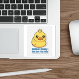 Rubber Ducky You Are The One — Sticker