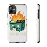 This Is Fine — Tough Phone Case