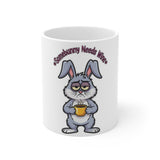 Somebunny Needs Wine — Mug