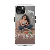 I like my books — Tough Phone Case