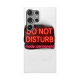 Do Not Disturb Mode Permanent — Snap Phone Case