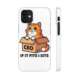 If It Fits I Sits — Snap Phone Case