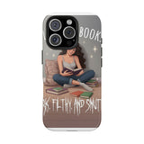 I like my books — Tough Phone Case