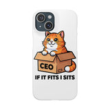If It Fits I Sits — Snap Phone Case