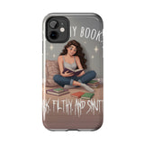 I like my books — Tough Phone Case