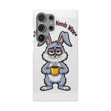 Somebunny Needs Wine — Snap Phone Case