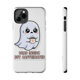 Dead Inside But Caffeinated — Tough Phone Case