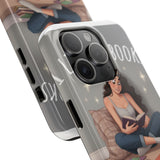 I like my books color — Tough Phone Case