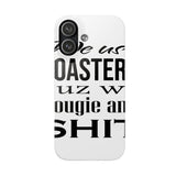 Bougie and Shit — Snap Phone Case