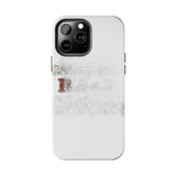 Running On Caffeine Rage And Inappropriate Thoughts — Tough Phone Case