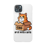 If It Fits I Sits — Snap Phone Case