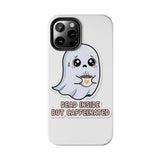 Dead Inside But Caffeinated — Tough Phone Case