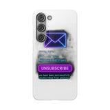 Unsubscribe From Adulting — Snap Phone Case