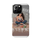 I like my books color — Tough Phone Case