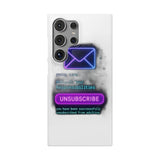 Unsubscribe From Adulting — Snap Phone Case