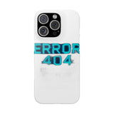 Error 404 Motivation Not Found — Snap Phone Case