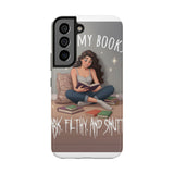 I like my books — Tough Phone Case