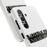 Emotionally Unavailable — Tough Phone Case
