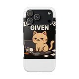 Zero Fluffs Given — Tough Phone Case