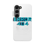 Error 404 Motivation Not Found — Tough Phone Case