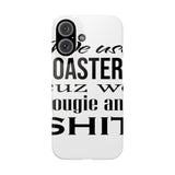 Bougie and Shit — Snap Phone Case