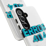 Error 404 Motivation Not Found — Tough Phone Case