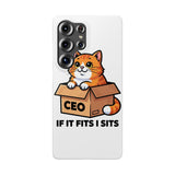 If It Fits I Sits — Snap Phone Case