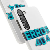 Error 404 Motivation Not Found — Snap Phone Case
