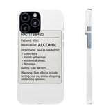 RX Prescription Alcohol — Snap Phone Case