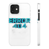 Error 404 Motivation Not Found — Snap Phone Case