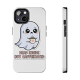Dead Inside But Caffeinated — Tough Phone Case