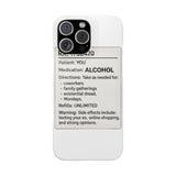 RX Prescription Alcohol — Snap Phone Case