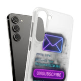 Unsubscribe From Adulting — Snap Phone Case