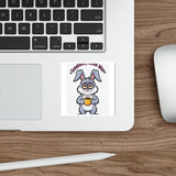 Somebunny Needs Wine — Sticker