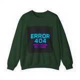Error 404 Motivation Not Found — Poster