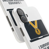 I Survived Another Meeting — Snap Phone Case