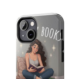 I like my books color — Tough Phone Case