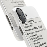 RX Prescription Alcohol — Snap Phone Case