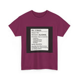 RX Prescription Alcohol — Tshirt