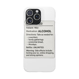 RX Prescription Alcohol — Snap Phone Case