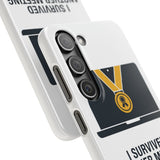 I Survived Another Meeting — Snap Phone Case