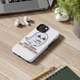 Dead Inside But Caffeinated — Tough Phone Case