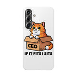 If It Fits I Sits — Snap Phone Case