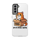 If It Fits I Sits — Tough Phone Case