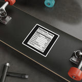 Nutrition Facts Hot Mess — Sticker