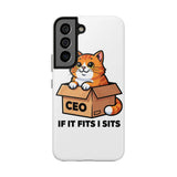 If It Fits I Sits — Tough Phone Case