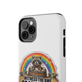 Racoon Tism — Tough Phone Case