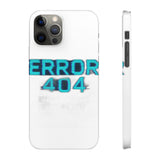 Error 404 Motivation Not Found — Snap Phone Case