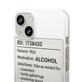 RX Prescription Alcohol — Snap Phone Case